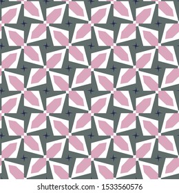 Seamless vector pattern. Background texture in geometric ornamental style.