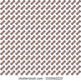 Seamless vector pattern. Background texture in geometric ornamental style.