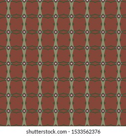 Seamless vector pattern. Background texture in geometric ornamental style.