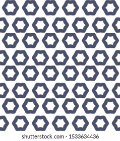 Seamless vector pattern. Background texture in geometric ornamental style.