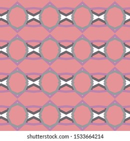 Seamless vector pattern. Background texture in geometric ornamental style.