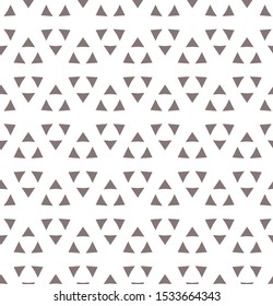 Seamless vector pattern. Background texture in geometric ornamental style.