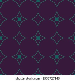 Seamless vector pattern. Background texture in geometric ornamental style.