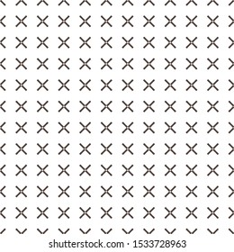 Seamless vector pattern. Background texture in geometric ornamental style.