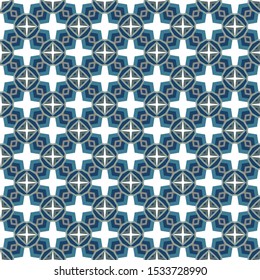 Seamless vector pattern. Background texture in geometric ornamental style.