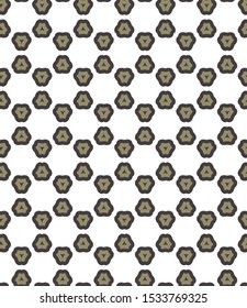 Seamless vector pattern. Background texture in geometric ornamental style.