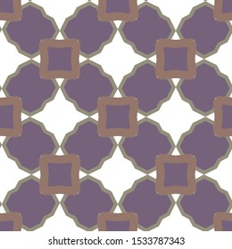 Seamless vector pattern. Background texture in geometric ornamental style.