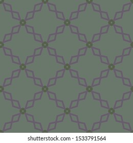 Seamless vector pattern. Background texture in geometric ornamental style.