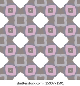 Seamless vector pattern. Background texture in geometric ornamental style.