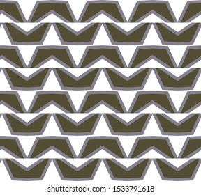 Seamless vector pattern. Background texture in geometric ornamental style.