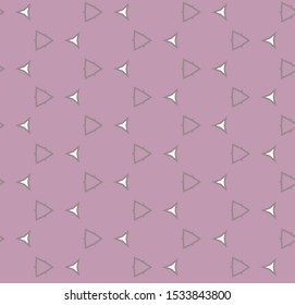 Seamless vector pattern. Background texture in geometric ornamental style.