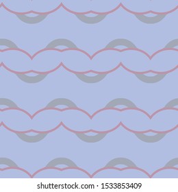 Seamless vector pattern. Background texture in geometric ornamental style.