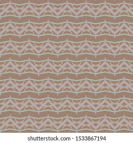 Seamless vector pattern. Background texture in geometric ornamental style.