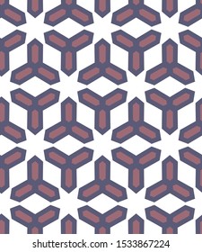 Seamless vector pattern. Background texture in geometric ornamental style.
