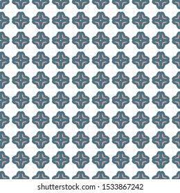Seamless vector pattern. Background texture in geometric ornamental style.