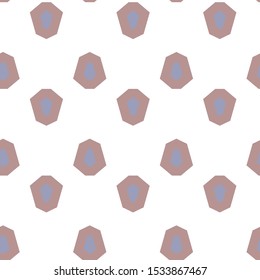 Seamless vector pattern. Background texture in geometric ornamental style.