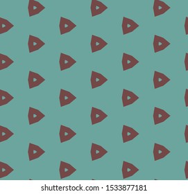 Seamless vector pattern. Background texture in geometric ornamental style.