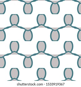 Seamless vector pattern. Background texture in geometric ornamental style.