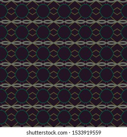 Seamless vector pattern. Background texture in geometric ornamental style.