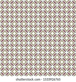 Seamless vector pattern. Background texture in geometric ornamental style.