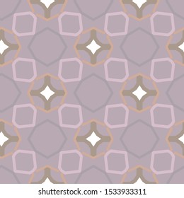 Seamless vector pattern. Background texture in geometric ornamental style.