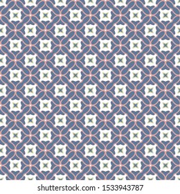 Seamless vector pattern. Background texture in geometric ornamental style.