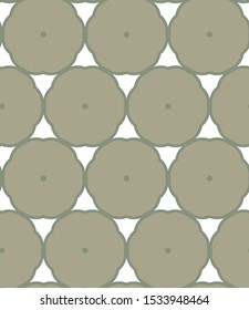 Seamless vector pattern. Background texture in geometric ornamental style.