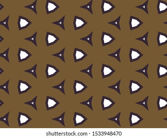 Seamless vector pattern. Background texture in geometric ornamental style.