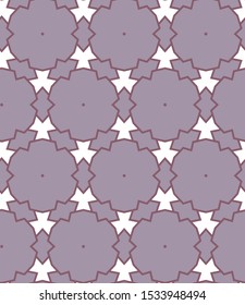Seamless vector pattern. Background texture in geometric ornamental style.