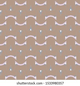 Seamless vector pattern. Background texture in geometric ornamental style.