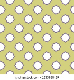 Seamless vector pattern. Background texture in geometric ornamental style.