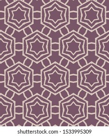 Seamless vector pattern. Background texture in geometric ornamental style.