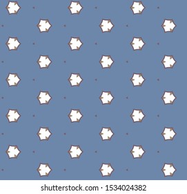 Seamless vector pattern. Background texture in geometric ornamental style.