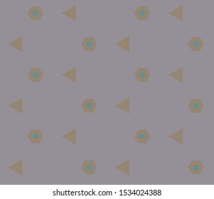 Seamless vector pattern. Background texture in geometric ornamental style.