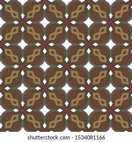 Seamless vector pattern. Background texture in geometric ornamental style.