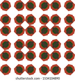 Seamless vector pattern. Background texture in geometric ornamental style.