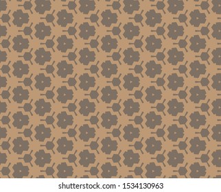 Seamless vector pattern. Background texture in geometric ornamental style.
