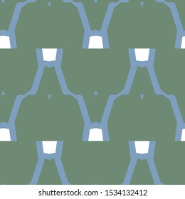 Seamless vector pattern. Background texture in geometric ornamental style.