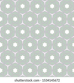 Seamless vector pattern. Background texture in geometric ornamental style.