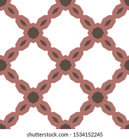 Seamless vector pattern. Background texture in geometric ornamental style.
