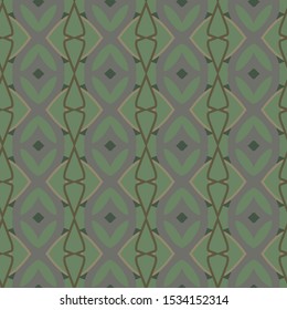 Seamless vector pattern. Background texture in geometric ornamental style.