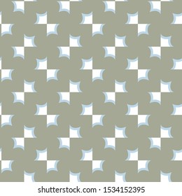 Seamless vector pattern. Background texture in geometric ornamental style.