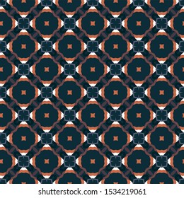 Seamless vector pattern. Background texture in geometric ornamental style.
