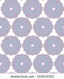 Seamless vector pattern. Background texture in geometric ornamental style.