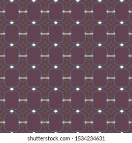 Seamless vector pattern. Background texture in geometric ornamental style.