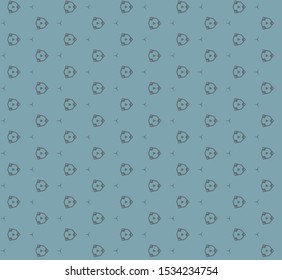 Seamless vector pattern. Background texture in geometric ornamental style.