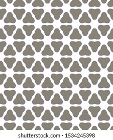 Seamless vector pattern. Background texture in geometric ornamental style.