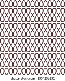 Seamless vector pattern. Background texture in geometric ornamental style.