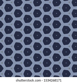 Seamless vector pattern. Background texture in geometric ornamental style.