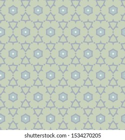 Seamless vector pattern. Background texture in geometric ornamental style.